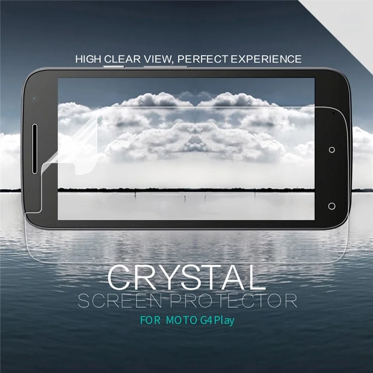 NILLKIN Crystal Anti-fingerprint Screen Guard Film for Motorola Moto G4 Play