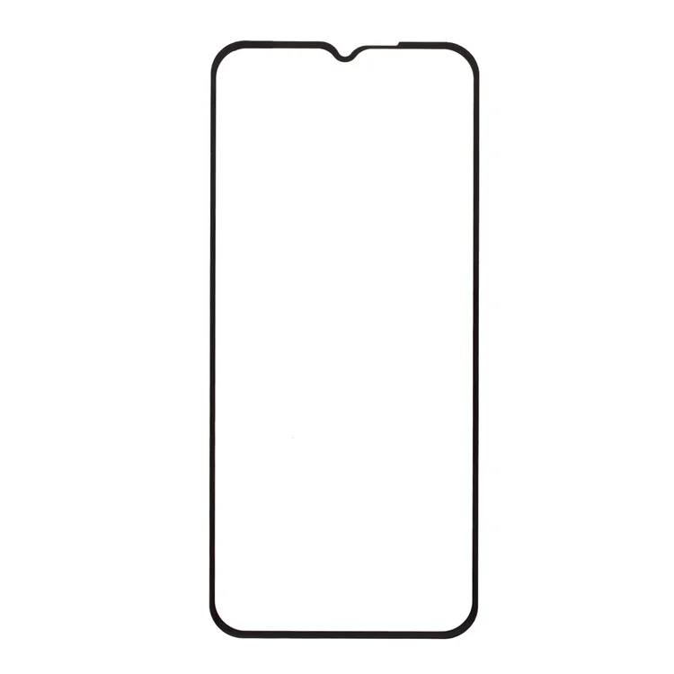 Anti-Explosion Full Coverage Silk Printing Full Glue Tempered Glass Screen Protector for Motorola Moto G10 / Motorola Moto G30 - Black
