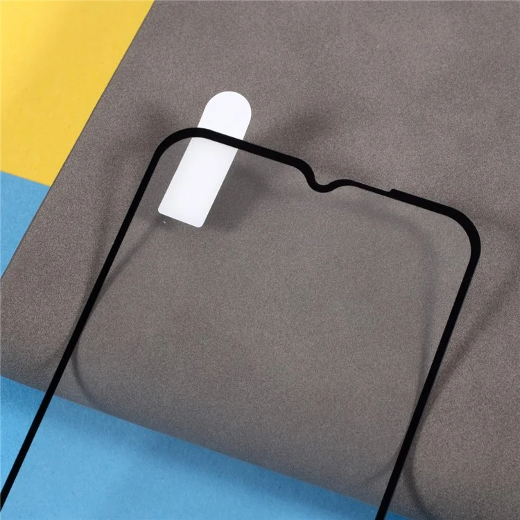 Anti-Explosion Full Coverage Silk Printing Full Glue Tempered Glass Screen Protector for Motorola Moto G10 / Motorola Moto G30 - Black