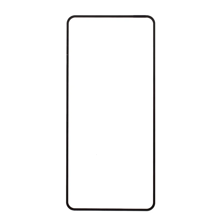 Protecteur d'écran en verre trempé à impression de soie avec couverture complète anti-explosion pour Xiaomi Redmi Note 10 Pro