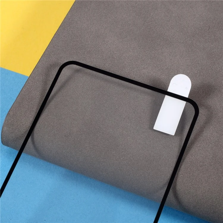 Protecteur d'écran en verre trempé à impression de soie avec couverture complète anti-explosion pour Xiaomi Redmi Note 10 Pro