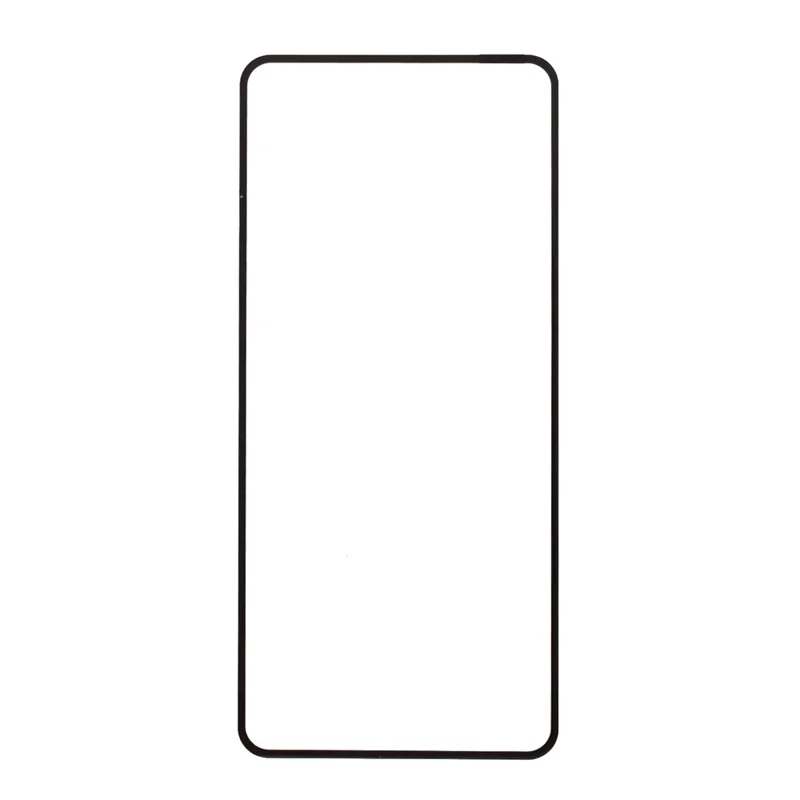 Anti-Explosion Full Coverage Silk Printing Full Glue Tempered Glass Screen Protector for Xiaomi Redmi Note 10 5G/Poco M3 Pro 5G/4G - Black