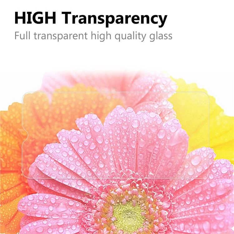 Ultra Clear 2.5D 9H Arc Edge Anti-Burst Tempered Glass Guard Screen Protector pour Xiaomi Redmi 9T/9 Power/Note 9 4G (Qualcomm Snapdragon 662)