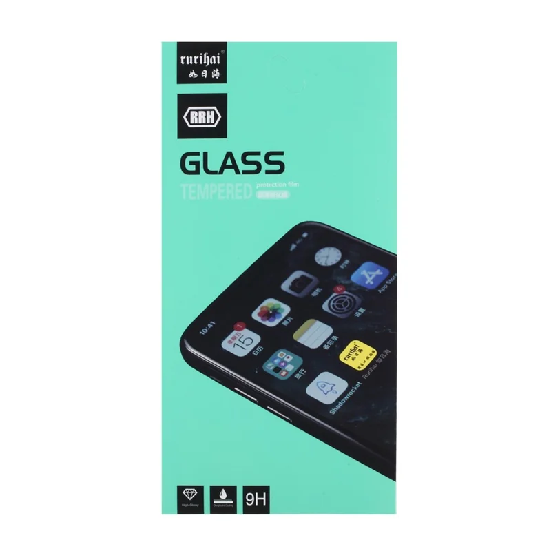 RURIHAI for Xiaomi Redmi K40 / Xiaomi Redmi K40 Pro Tempered Glass Full Screen Protector [2.5D] [Solid Defense]
