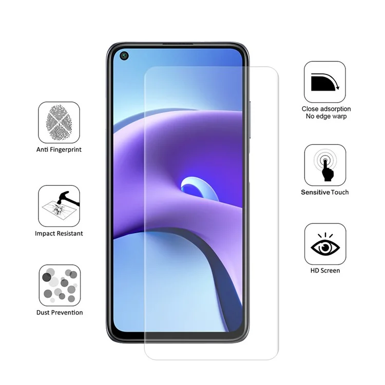 ENKAY HAT PRINCE 3D Protecteur d'écran Full Screen Soft Film pour Xiaomi Redmi Note 9T 5G / Xiaomi Redmi Note 9 5G