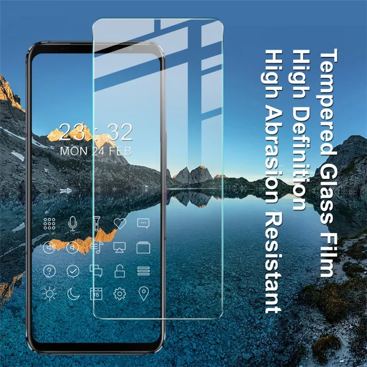 IMAK H Protector de pantalla de vidrio templado para Asus ROG Phone 5