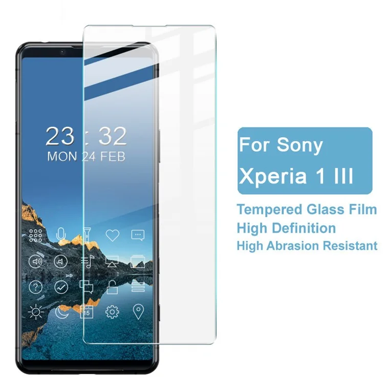 IMAK H Серия Закаленное стекло экрана Защитная пленка для Sony Xperia 1 III 5G 