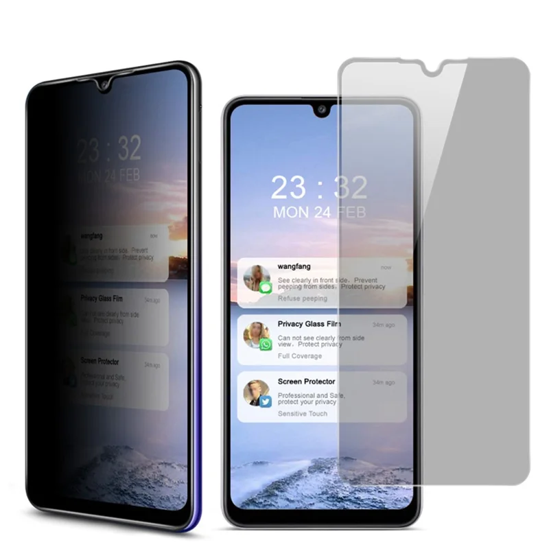 IMAK Anti-Peep 9H Hardness Tempered Glass Protector for Samsung Galaxy A32 4G