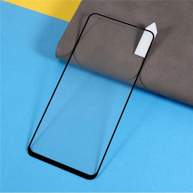 RURIHAI für Xiaomi Redmi Note 10S Gehärtetes Glas Vollbildschirmschutz [2.5D] [Solide Verteidigung]