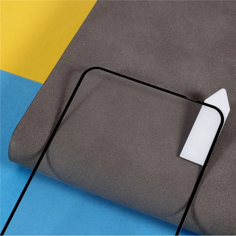 RURIHAI für Xiaomi Redmi Note 10S Gehärtetes Glas Vollbildschirmschutz [2.5D] [Solide Verteidigung]