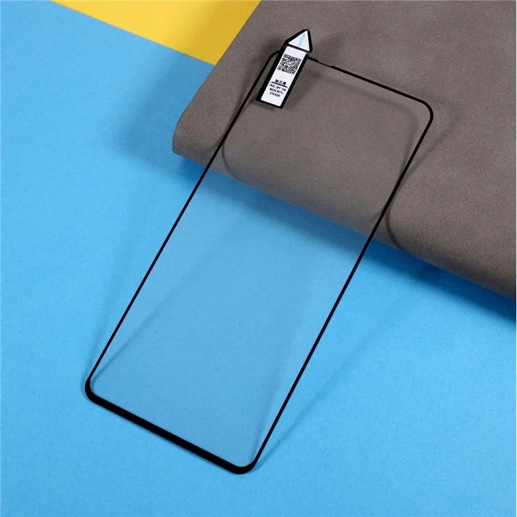 Rurihai Pour Xiaomi Redmi Remarque 10 Pro Max Tempéra Glass Plein Écran Plein Écran [2.5d] [Solide Defense]