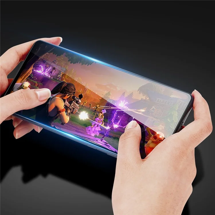 DUX DUCIS для Xiaomi Redmi Note 10 Pro/K40/K40 Pro/K40 Pro+/Mi 11i/Poco F3 Высокая прозрачность Закаленное стекло Полный клей Ультра-прозрачная пленка для экрана (9D) [MOQ: 10 шт.]