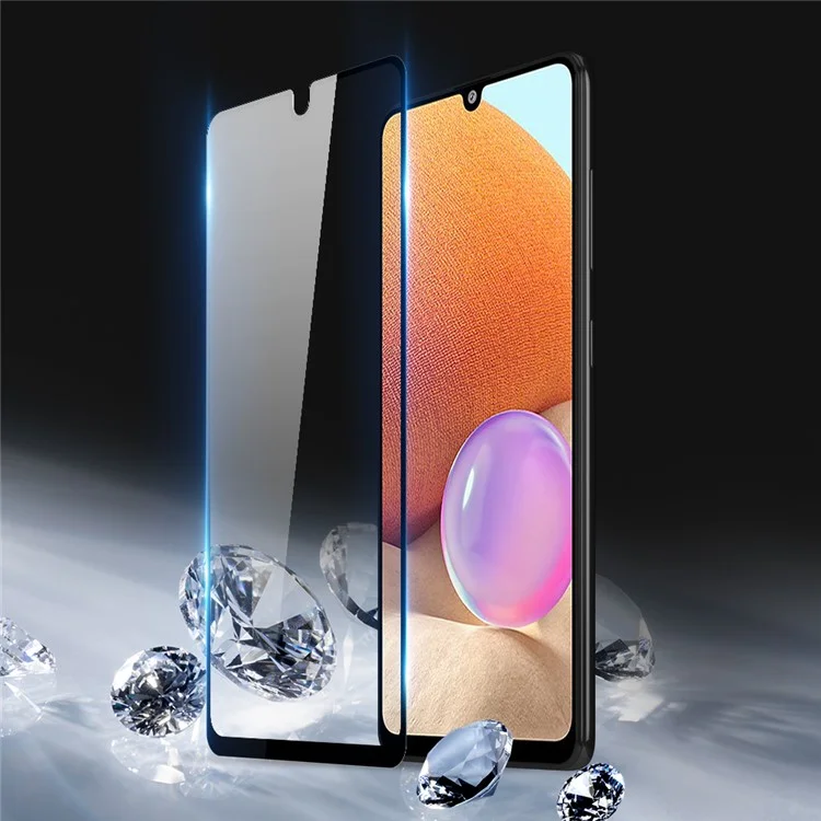 DUX DUCIS para Samsung Galaxy A32 4G (Versão UE) Vidro temperado Filme de tela ultra claro de alta definição (9D) [Cola total]