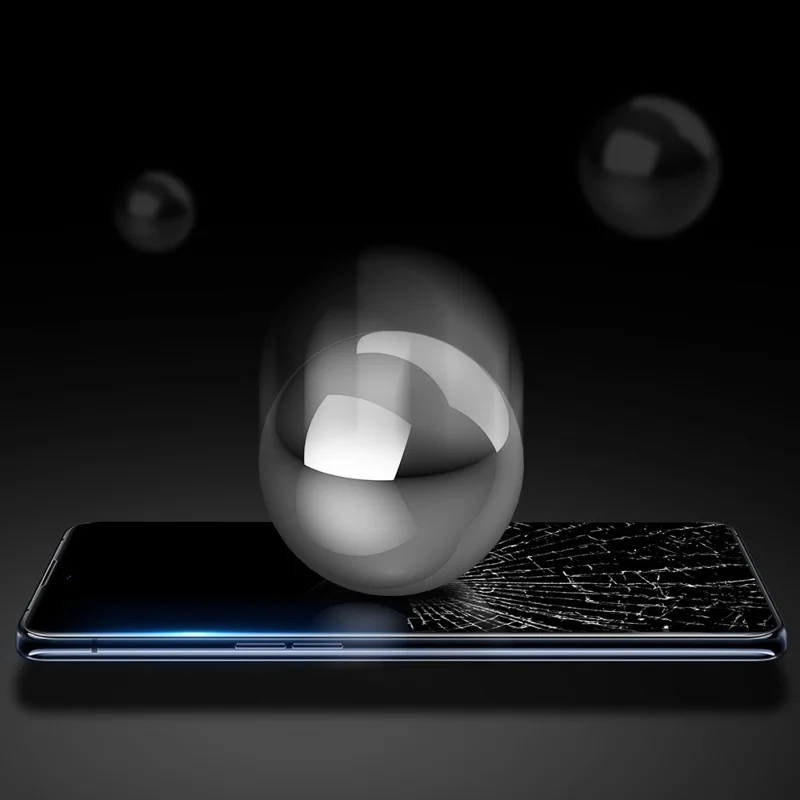 DUX DUCIS for Oppo Find X3 / x3 Pro Full Screen Protector 3D Curved Screen Medium Alumina Glass Hot Bending Full Glue Film