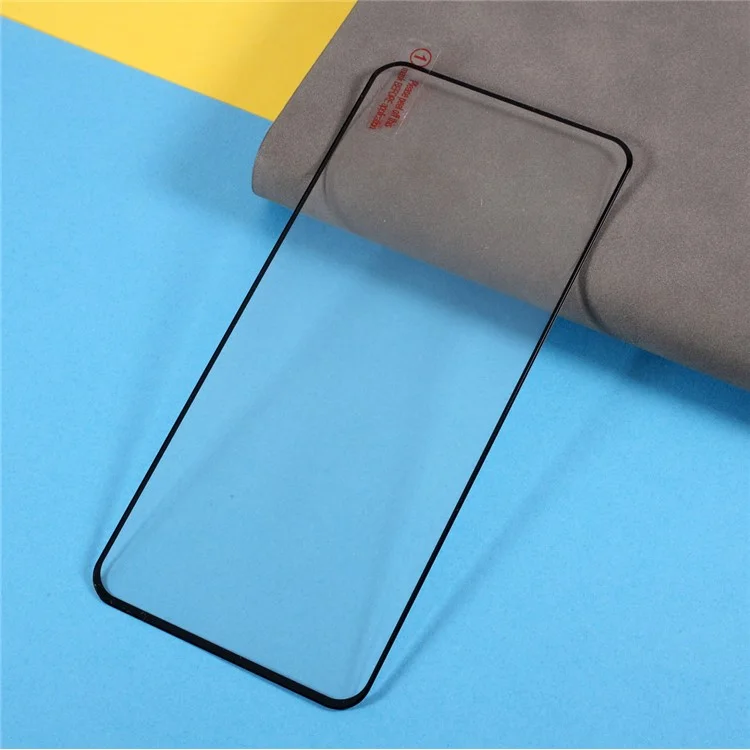 Tempered Glass Silk Print Full Coverage [Full Glue] Curved Screen Protector [Support Face Unlock, Not Support Fingerprint Unlock] for Samsung Galaxy S21 Ultra 5G