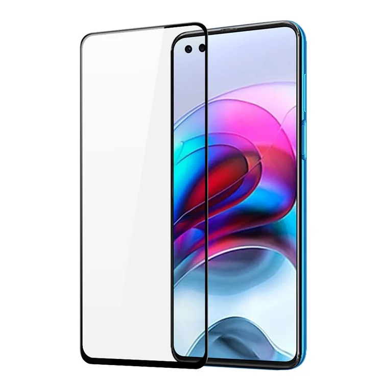 DUX DUCIS per Motorola Edge S / Moto G100 High Definition Tempered Glass Ultra Clear Screen Film - Nero