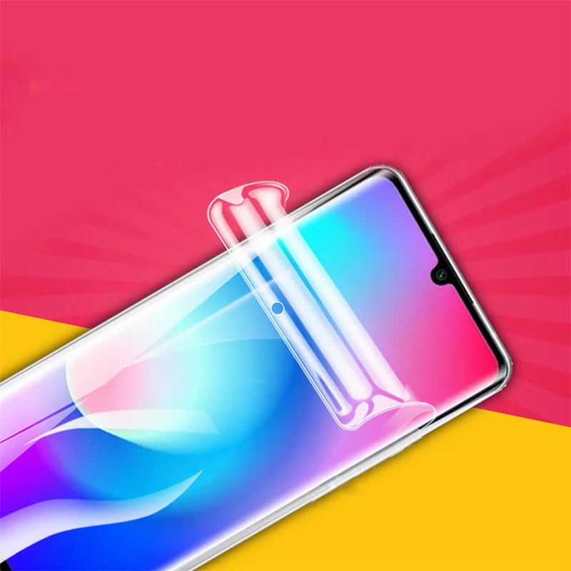 Full Coverage Anti-explosion Hydrogel TPU Screen Film for Xiaomi Mi Note 10 Lite / Xiaomi Redmi Note 10 Pro / Note 10 4G / Note 10S