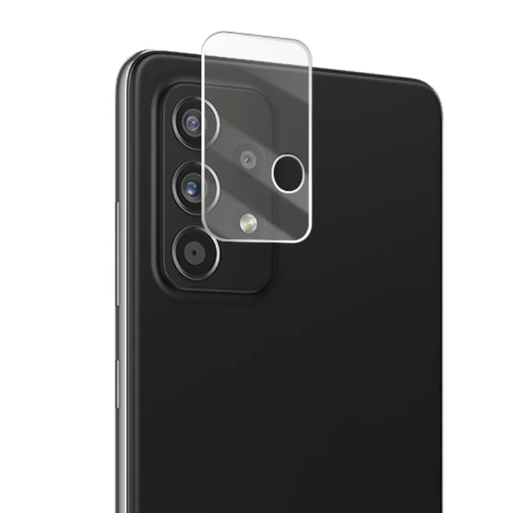 MOCOLO Ultra Clear Anti-explosion Tempered Glass Camera Lens Protector [Full Glue] für Samsung Galaxy A52 4G/A52 5G/ A52s 5G/A72 4G/A72 5G