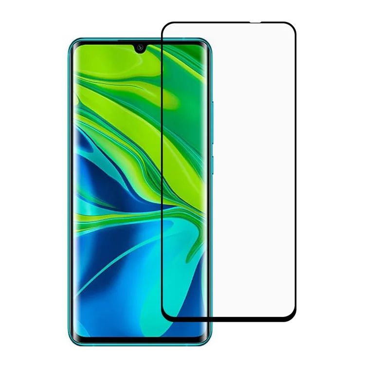 Cobertura De Tamaño Completo Protector De Pantalla De Vidrio De Estampado De Seda De Plástico Para Xiaomi Redmi Note 10 PRO