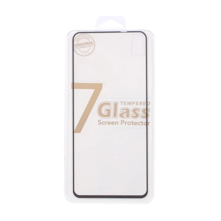 Full Size Coverage Full Glue Silk Print Tempered Glass Screen Protector for Xiaomi Redmi Note 10 Pro