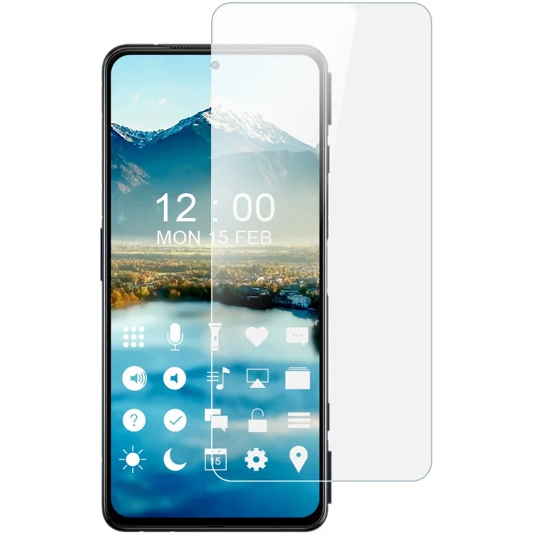 IMAK ARM Série Flexible TPU Film de protection d'écran anti-éclatement haute définition (pas de couverture complète) pour Xiaomi Black Shark 4 / 4 Pro