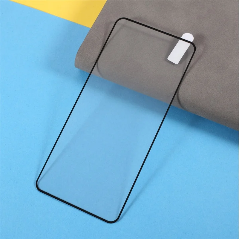 Full Coverage Silk Printing Full Glue Tempered Glass Screen Protector för Xiaomi Poco X3 Pro