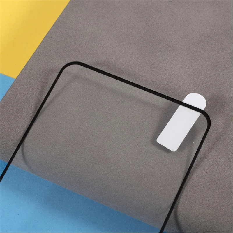 Full Coverage Silk Printing Full Glue Tempered Glass Screen Protector för Xiaomi Poco X3 Pro
