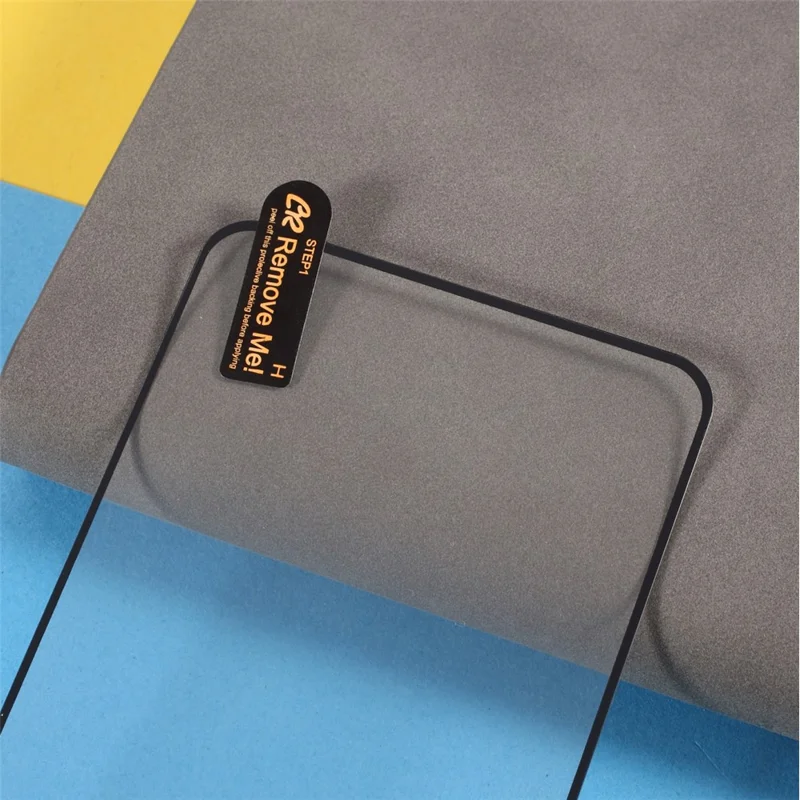 Full Coverage Silk Printing Full Glue Tempered Glass Screen Protector för Xiaomi Poco X3 Pro