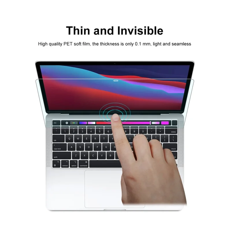 ENKAY HAT PRINCE Clear PET Screen Protector for Macbook Pro 13.3-inch (A2289/A2251/A2338)
