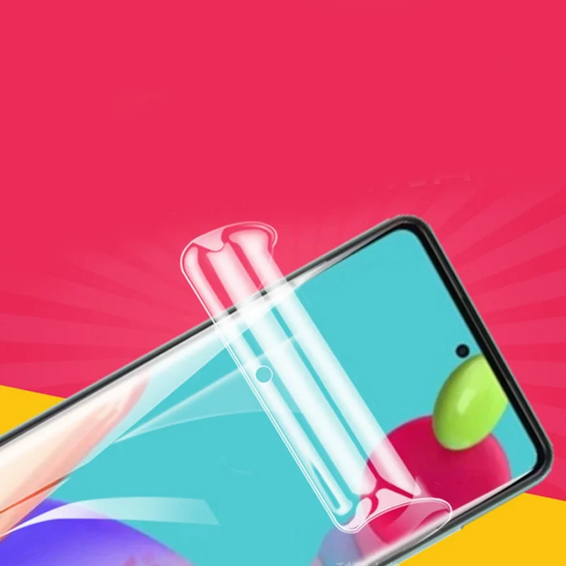 Volledige Dekking Anti-Explosie Anti-Vingerafdruk Hydrogel TPU Schermbeschermerfolie voor Samsung Galaxy A52 4G / 5G / A52s 5G