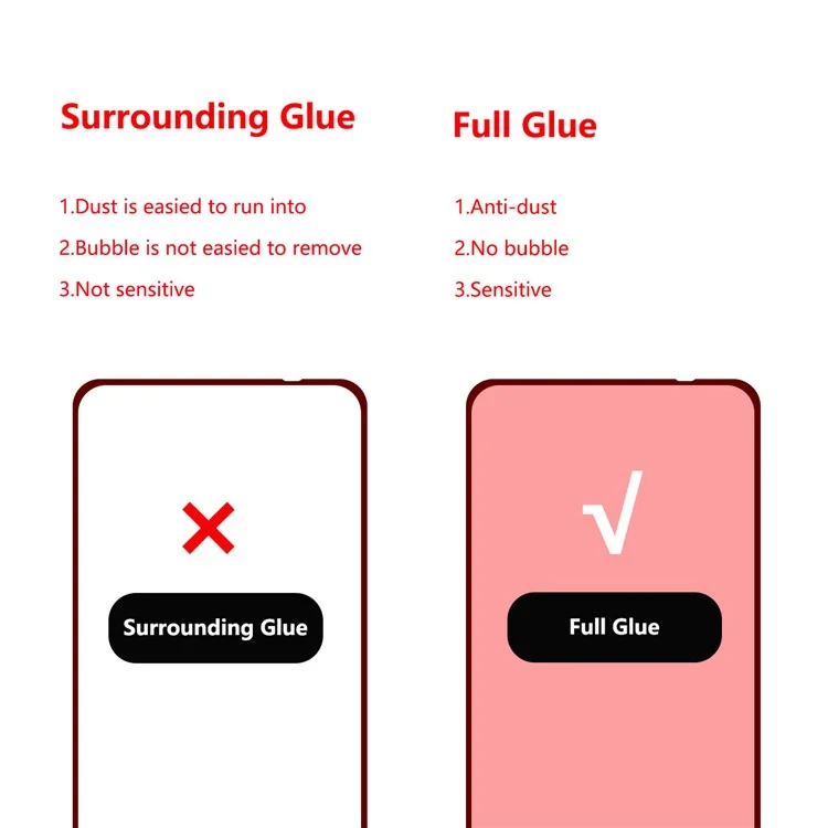 HAT PRINCE 0.26mm 9H 2.5D Arc Edge Full Glue Tempered Glass Screen Protector Film for Xiaomi Redmi Note 10 Pro Max/Redmi Note 10 Pro - Black