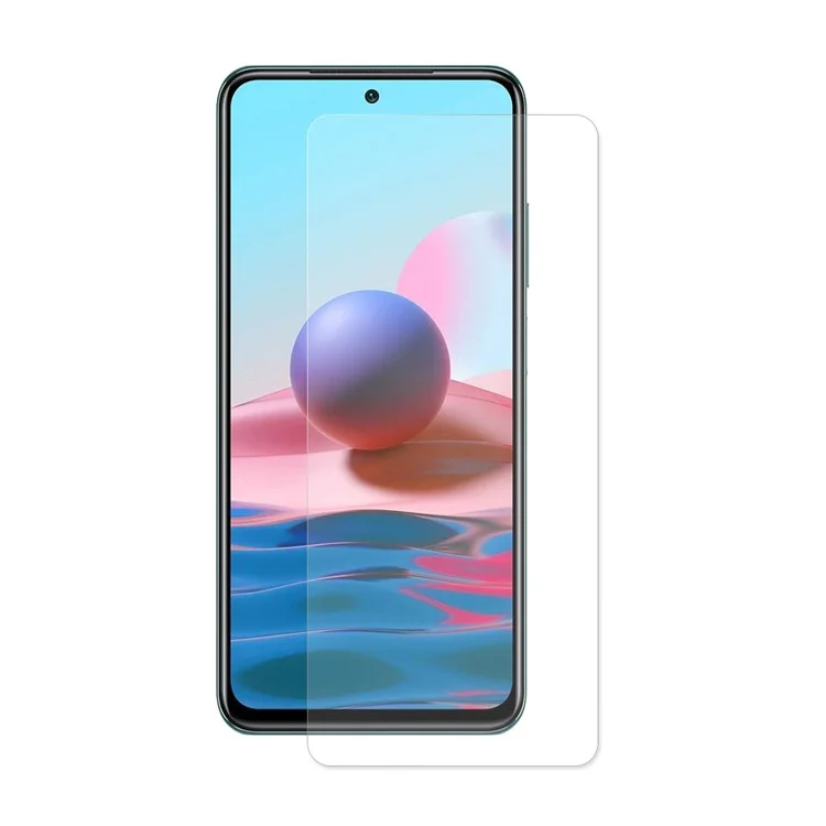 HAT PRINCE 0.26mm 9H 2.5D Tempered Glass Film Screen Protector for Xiaomi Redmi Note 10S / Note 10 4G