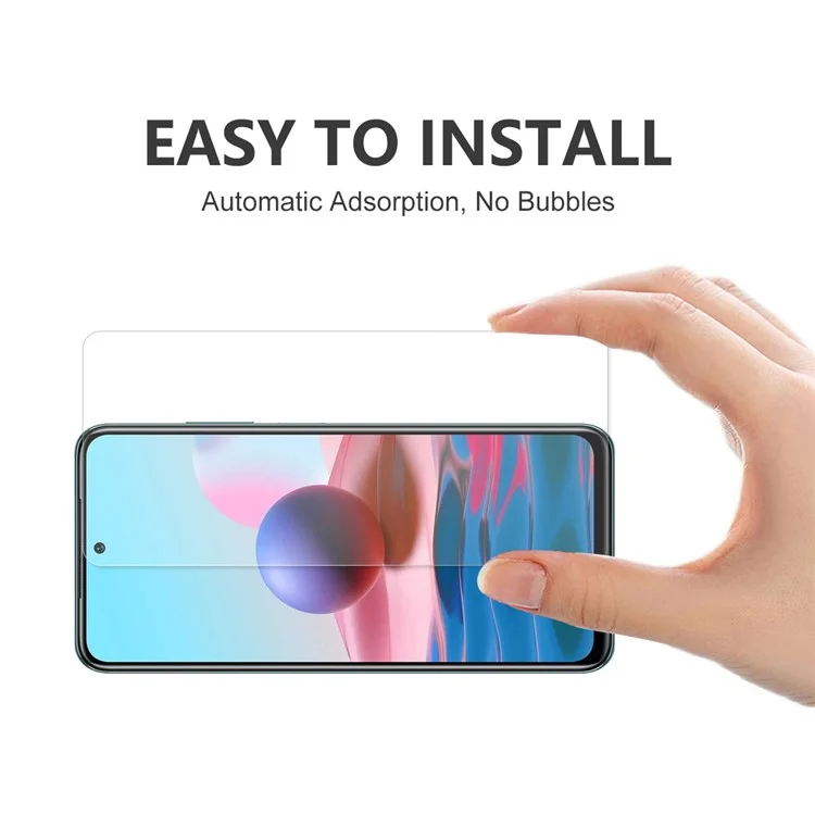 HAT PRINCE 0.26mm 9H 2.5D Pellicola Protettiva in Vetro Temperato per Xiaomi Redmi Note 10S / Note 10 4G