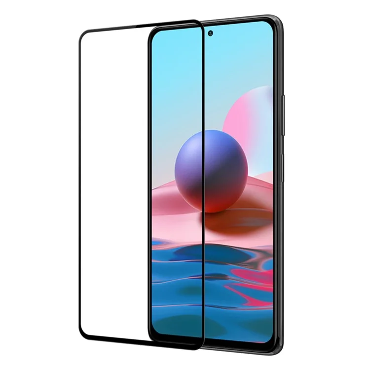 Nillkin Amazing Cp+pro Per Xiaomi Redmi Note 10 Pro (Global)/(India) / Nota 10 Pro Max Explosion AGC Temped Glass Film, Copertina Completa Resistenza a Bolle HD Protettore Schermo HD