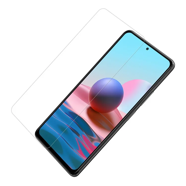 Nillkin Amazing H Ultra Clear Tempered Glass Anti-explosão Protetor Para Xiaomi Redmi Note 10 Pro 4G (índia)/(global)/nota 10 Pro Max