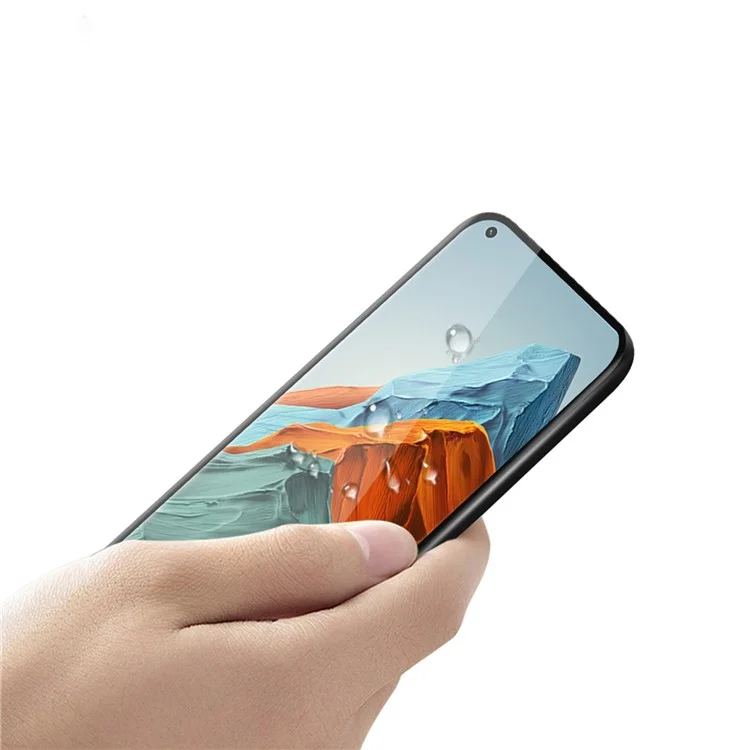 PINWUYO Hot Bending 3D Curved Tempered Glass Screen Protector [Full Glue] per Xiaomi Mi 11 Pro