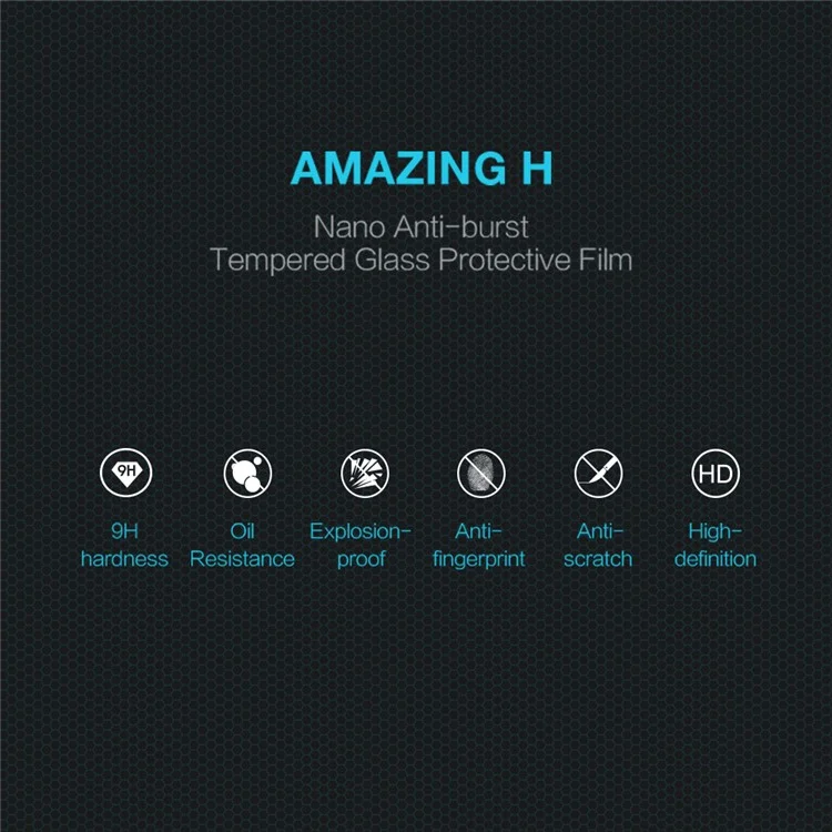 NILLKIN Amazing H for Xiaomi Redmi Note 10 4G / Redmi Note 10S 4G / Poco M5s 4G Tempered Glass Anti-explosion Film Protector