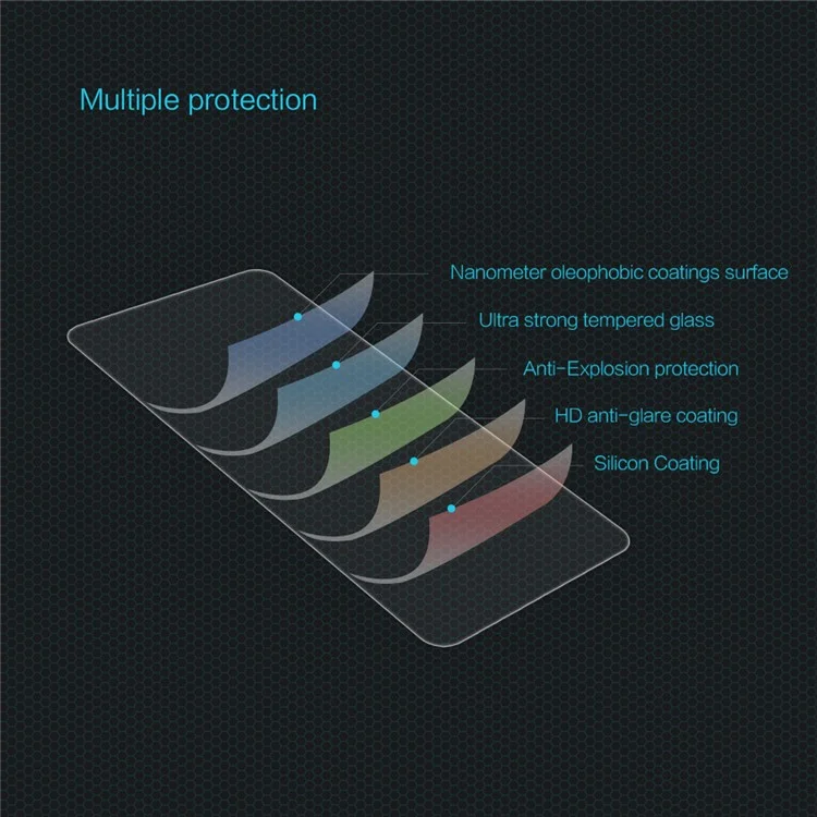 NILLKIN Amazing H for Xiaomi Redmi Note 10 4G / Redmi Note 10S 4G / Poco M5s 4G Tempered Glass Anti-explosion Film Protector