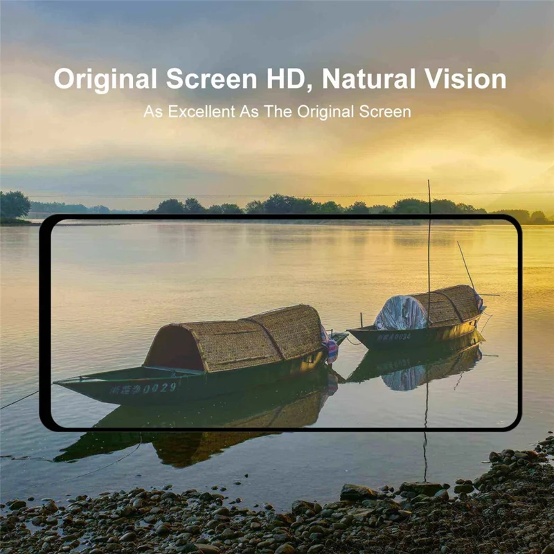 ENKAY HAT PRINCE til Xiaomi Poco F3 0,26 mm 9H Fuldklæbende Fuldscreen Hærdet Glasbeskytterfilm