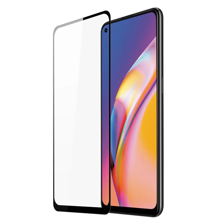DUX DUCIS Full Glue Ultra Clear Tempered Glass Film Screen Protector per Oppo Reno5 Lite/Reno5 F/F19 Pro/A94 (9D)