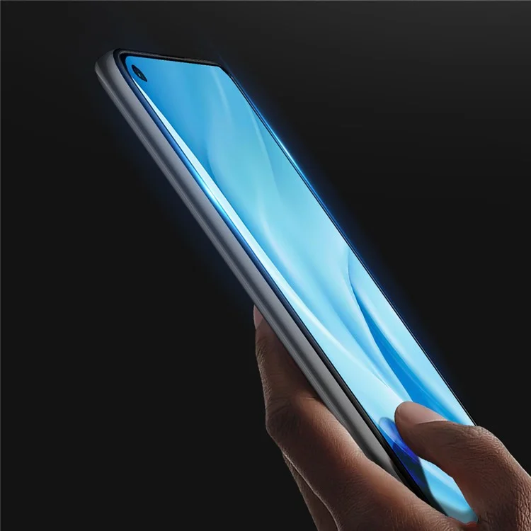 DUX DUCIS для Xiaomi Mi 11 Lite 4G/5G Высокоопределенная закаленная стеклянная ультрачистая пленка для экрана (9D) - Черный