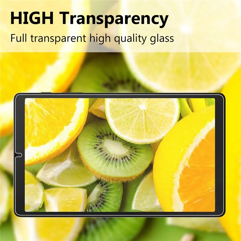 2.5D Arc Edge Ultra-thin Clear Tempered Glass Full Size Screen Film for Samsung Galaxy Tab A7 Lite