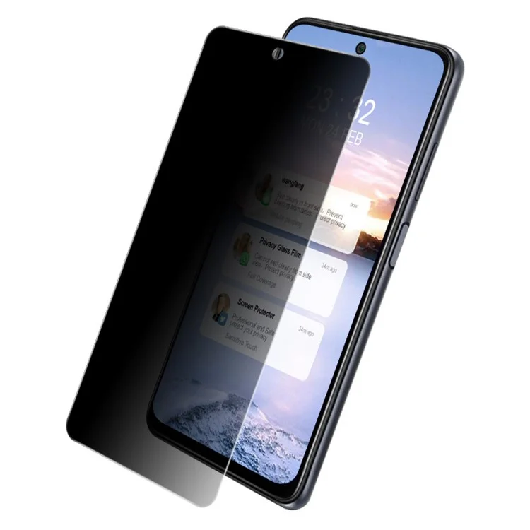 IMAK 9H Durype Termée Verre Anti-pepp Haute Abrassion Résidenttant Pour Xiaomi Redmi Note 10 4g / Note 10S