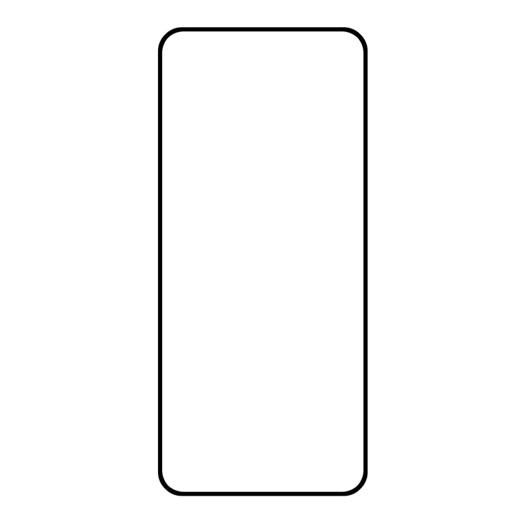 Full Coverage Silk Print Full Glue Tempered Glass Screen Protector Film für Oppo A74 4G