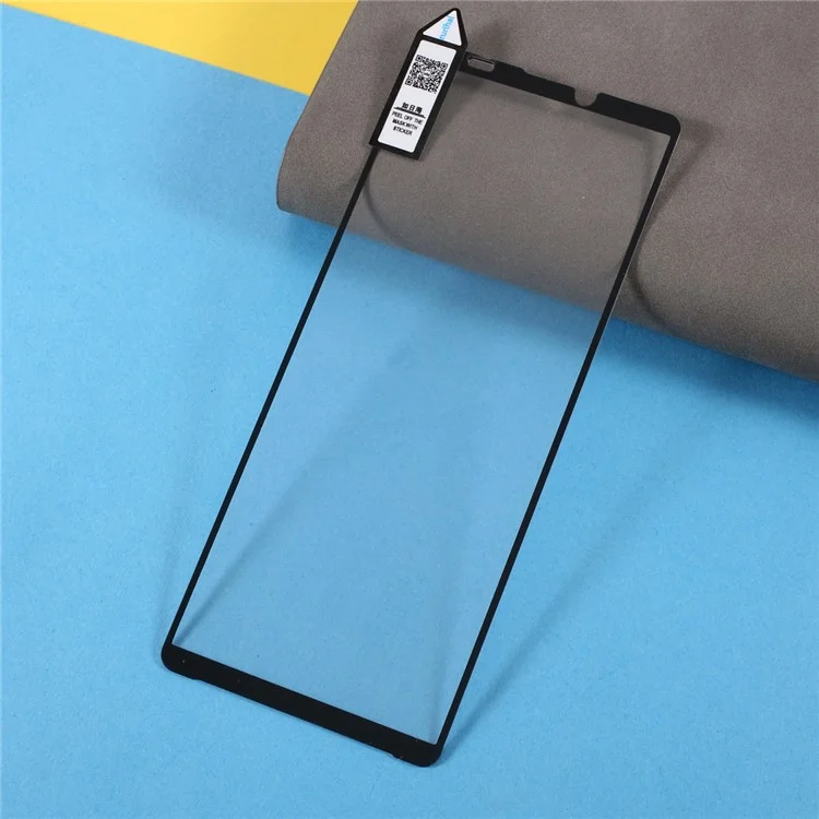 RURIHAI Full Glue Ultra Thin 0.26mm 2.5D Solid Defense Tempered Glass Screen Protector for Sony Xperia 10 III 5G