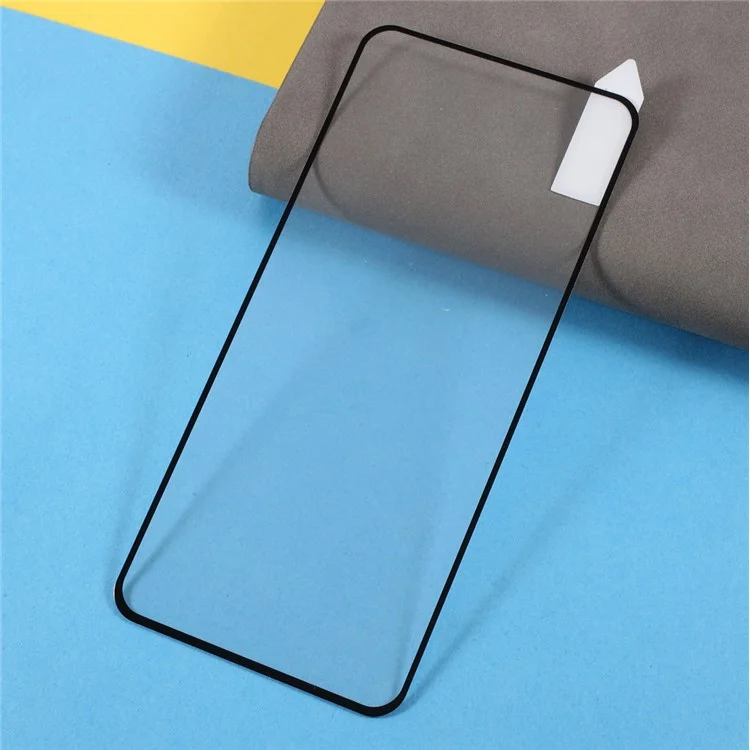 RURIHAI Ultra Thin 0.26mm 2.5D Solid Defense Tempered Glass Black Edge Screen Protector [Full Glue] para Xiaomi Mi 11 Lite 4G / 5G / 11 Lite 5G NE