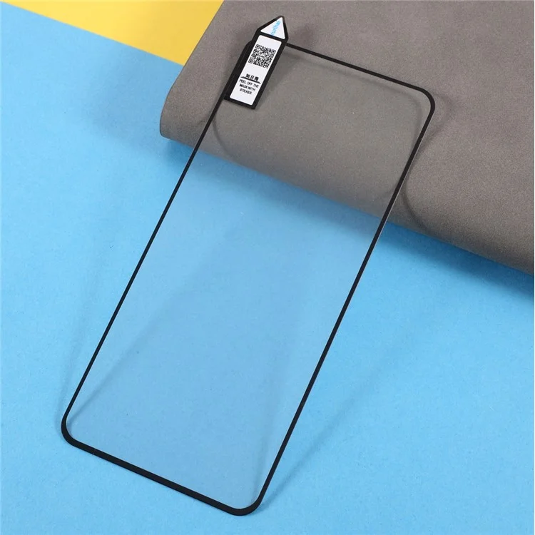 RURIHAI Ultra Thin 0.26mm 2.5D Solid Defense Tempered Glass Black Edge Screen Protector [Full Glue] para Xiaomi Mi 11 Lite 4G / 5G / 11 Lite 5G NE