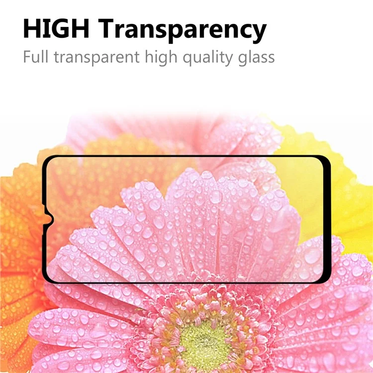 Full Screen Anti-fingerprint Tempered Glass Screen Protector Film Guard (Full Glue) for Motorola Moto G20