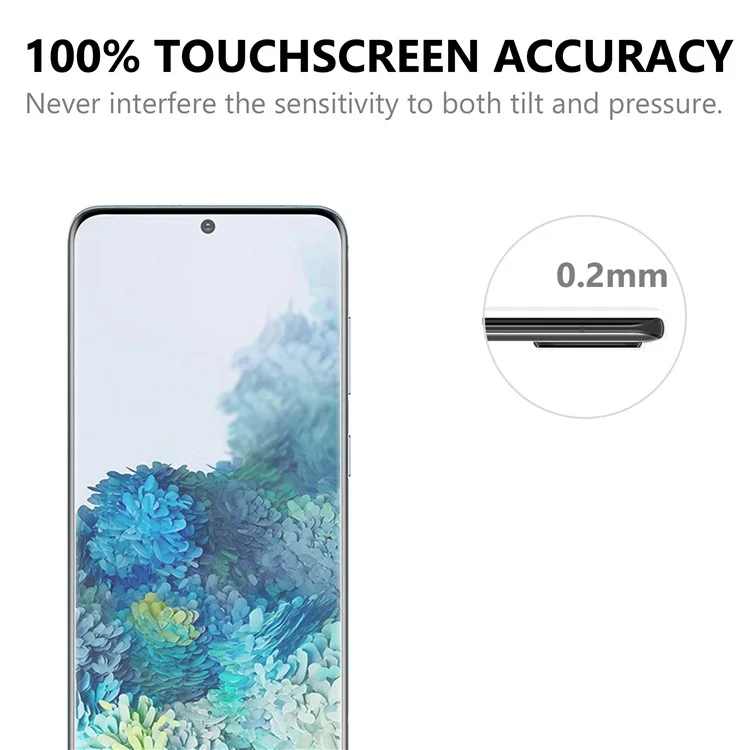 Para Samsung Galaxy S21 FE 5G Anti-explosión 2.5D 9H Borde Curvo Vidrio Templado Pantalla Protectora Ultra Transparente