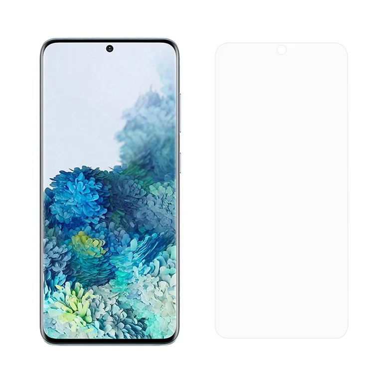 Para Samsung Galaxy S21 fe 5g Anti-explosão 2.5d 9h Arcamento de Arco Protetor de Tela de Vidro Temperado de Arco Ultra Clear